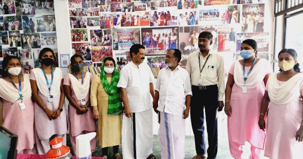 orphanage control board member visit to karunalayam
